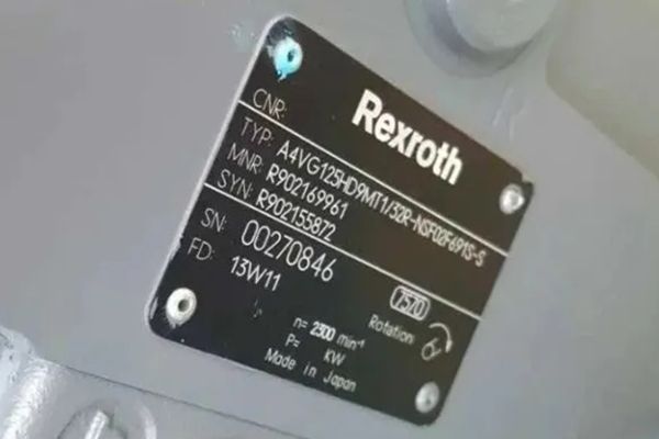 R902169961 原裝力士樂A4VG125HD9MT132R-NSF02F691S-S柱塞泵，A4VG系列液壓泵